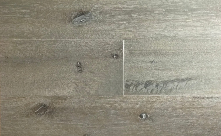 Gray Wide Plank Hardwood Flooring