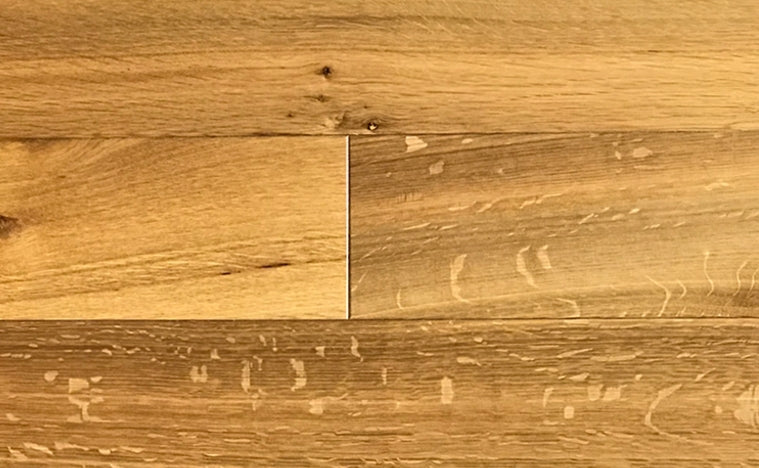 Natural Quarter Sawn Samples – Gaylord Flooring
