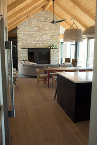 Wide Plank White Oak Hardwood Flooring Sandbanks