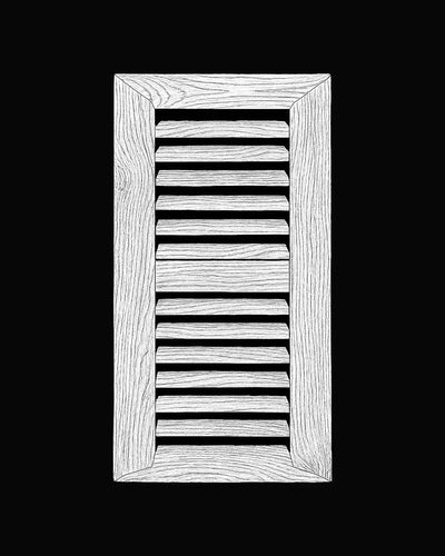 Red Oak Flush Hardwood Vent