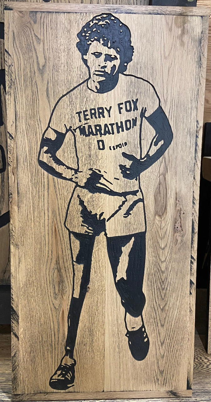 Wood Sign | Terry Fox