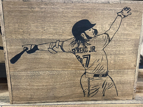 Wood Sign | Vladimir Guerrero Jr.