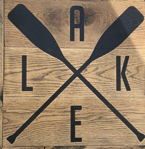 Wood Sign | LAKE