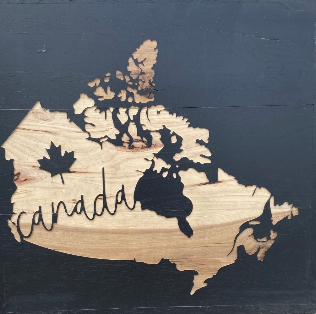 Wood Sign | Canada