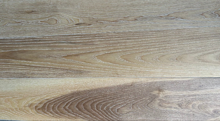 Close-up of wooden flooring with a natural grain pattern