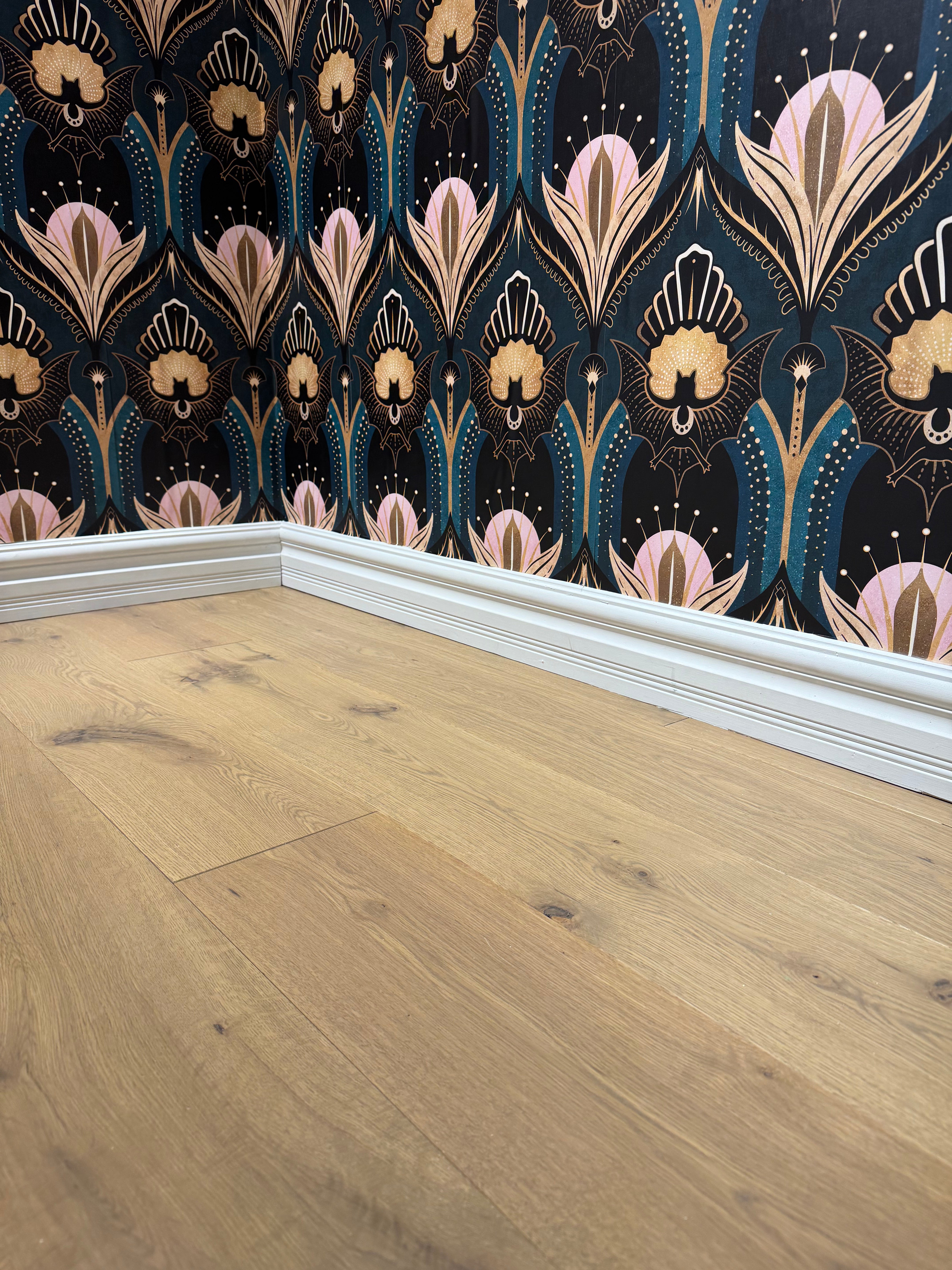 Wide Plank White Oak Hardwood Flooring Biscotti