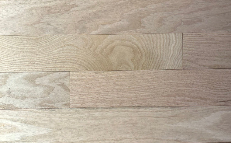 Light muted red oak flooring