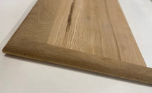 White Oak Stair Tread Right Side Return