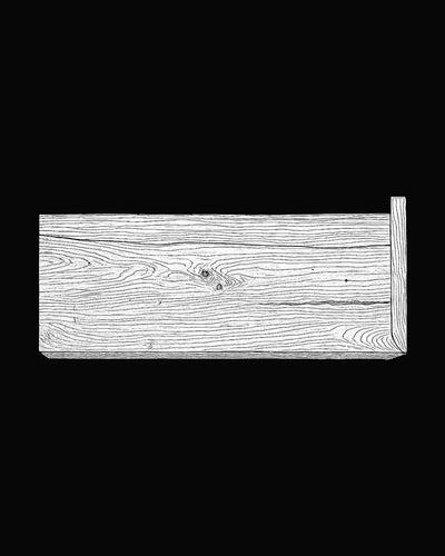 White Oak Stair Treads Right Side Return