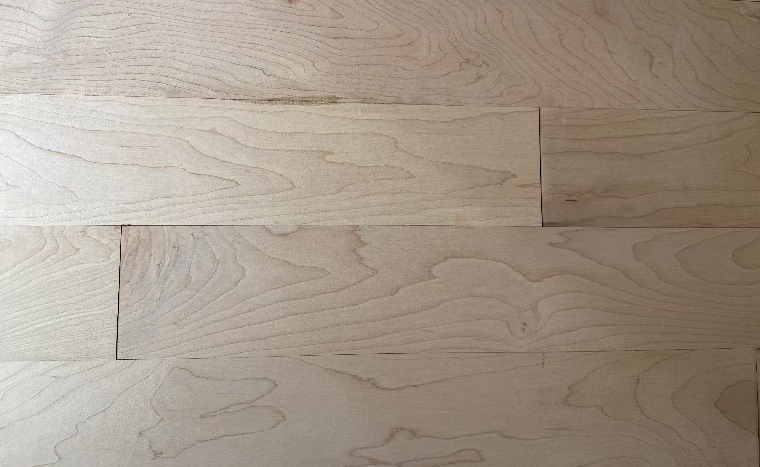 Unfinished Canadian Maple Hardwood Flooring