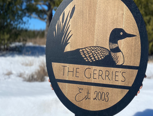 Wood Sign | Family Name Sign