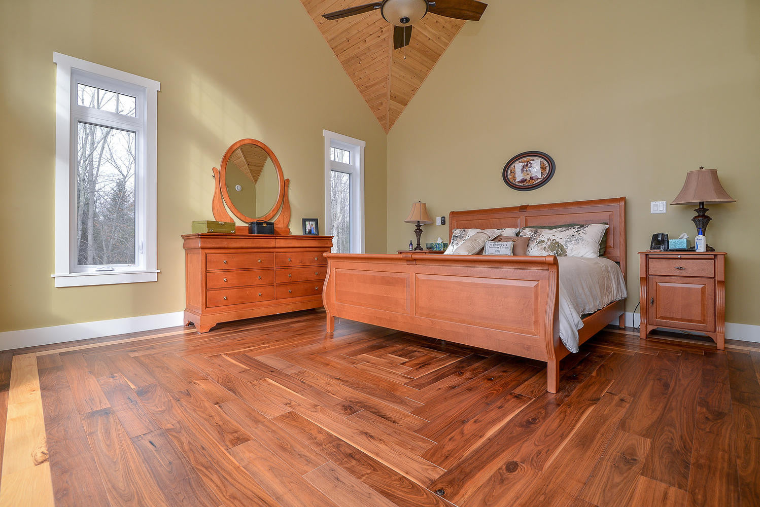 Walnut Hardwood Flooring - Gaylord Wide Plank Flooring 