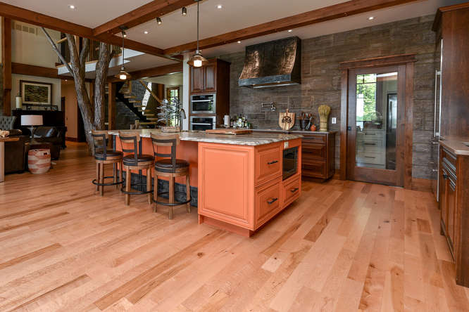 Maple Hardwood Flooring - Gaylord Wide Plank Flooring 
