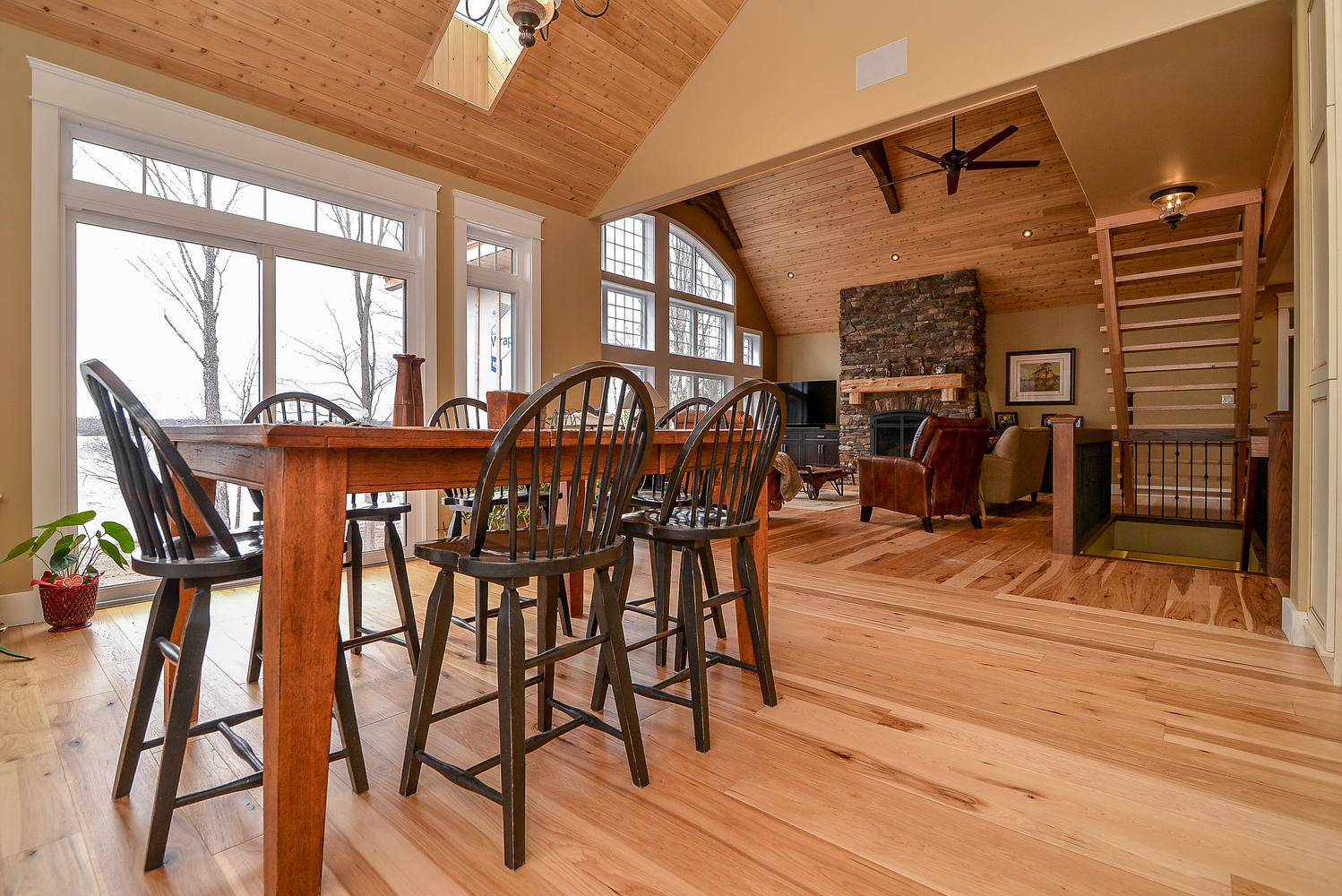 Hickory Hardwood Flooring - Gaylord Wide Plank Flooring 