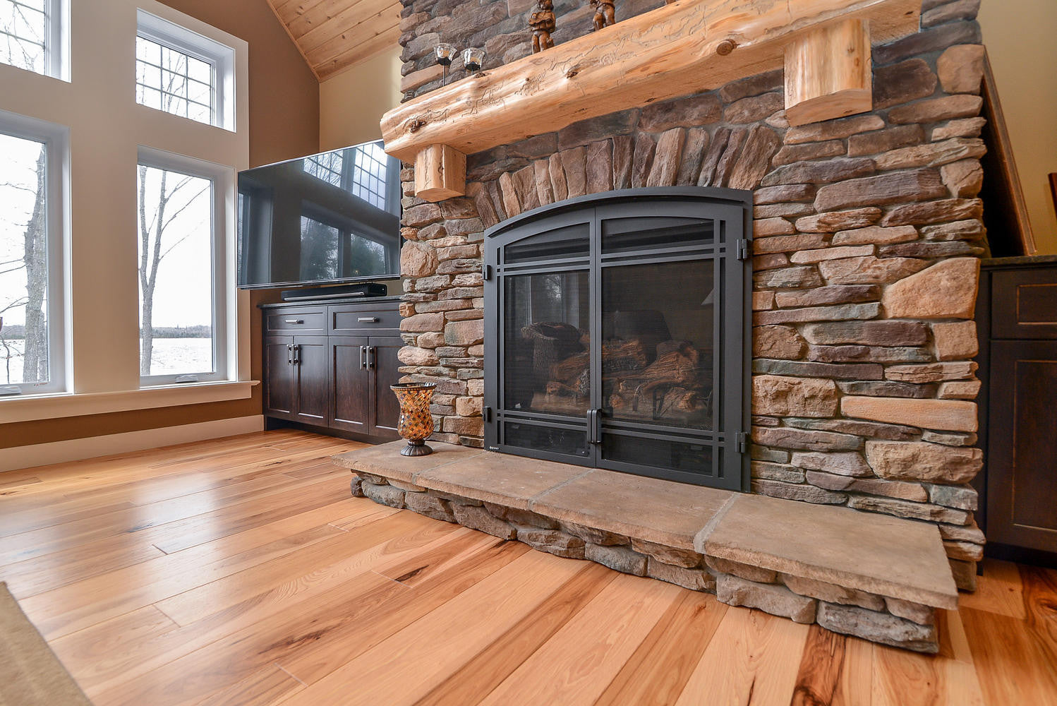 Hickory Hardwood Flooring - Gaylord Wide Plank Flooring 