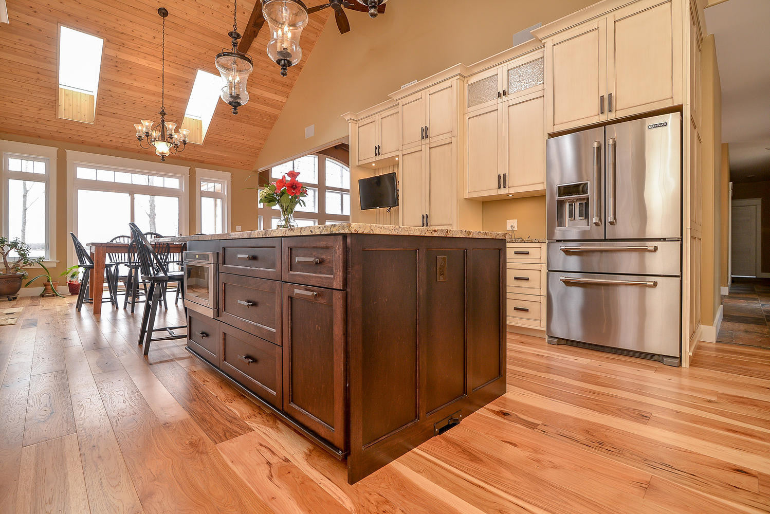 Hickory Hardwood Flooring - Gaylord Wide Plank Flooring 