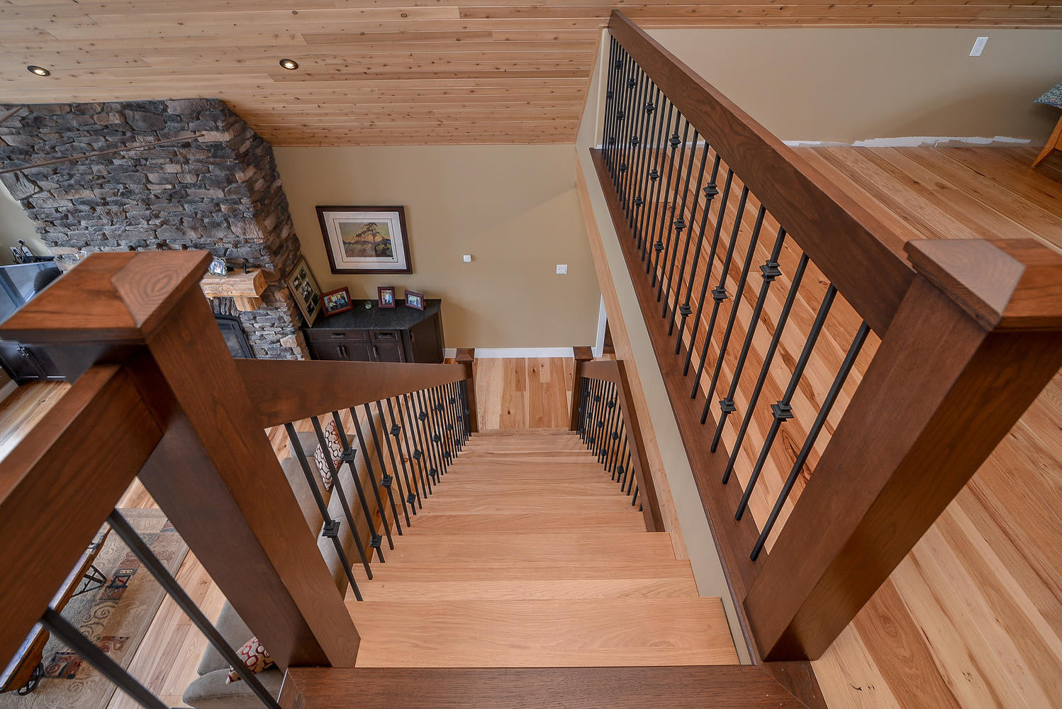 Hickory Hardwood Flooring - Gaylord Wide Plank Flooring 