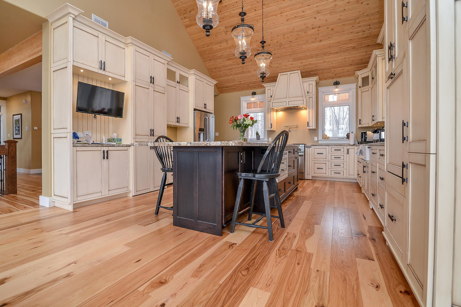 Hickory Hardwood Flooring - Gaylord Wide Plank Flooring 