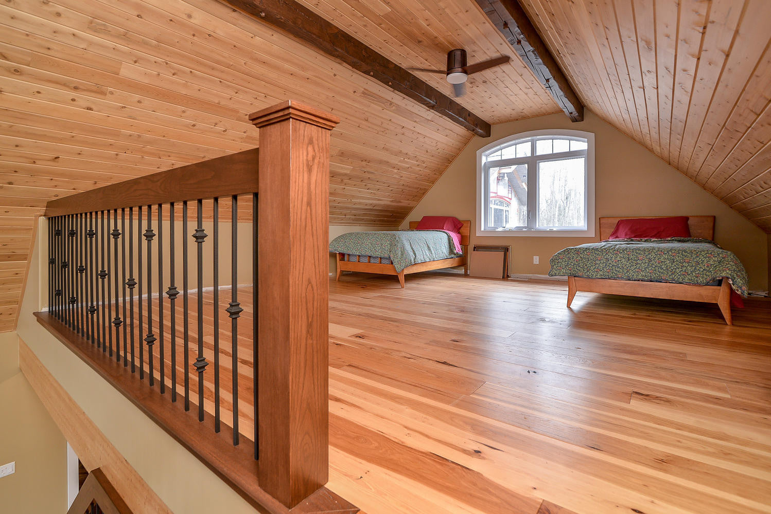 Hickory Hardwood Flooring - Gaylord Wide Plank Flooring 