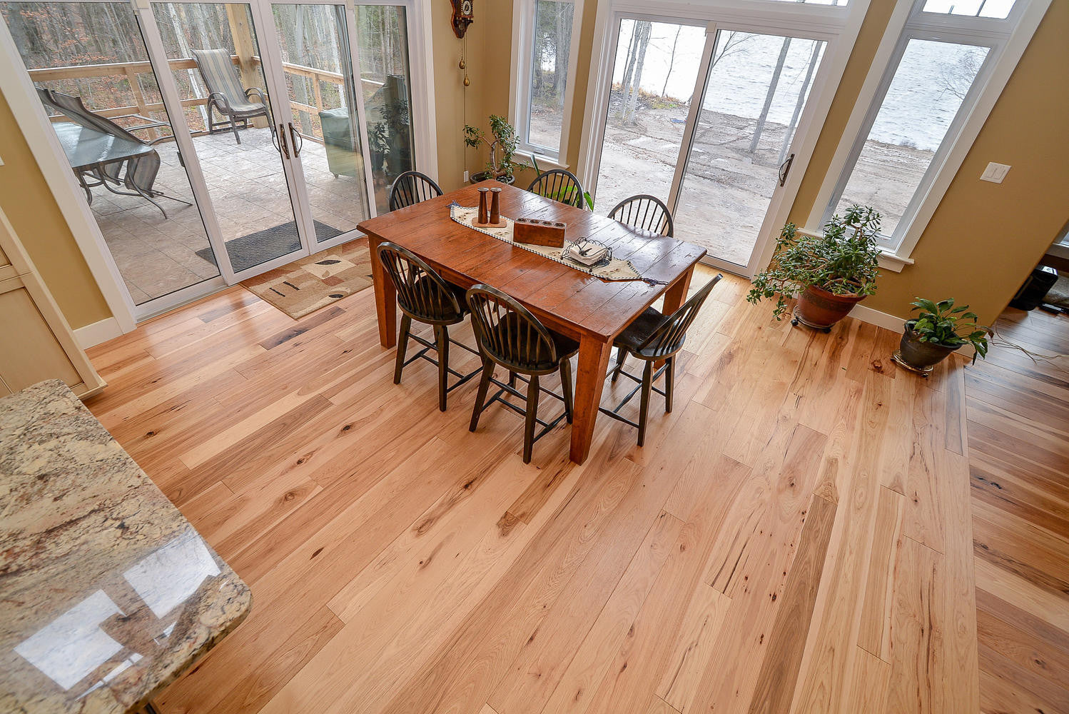 Hickory Hardwood Flooring - Gaylord Wide Plank Flooring 