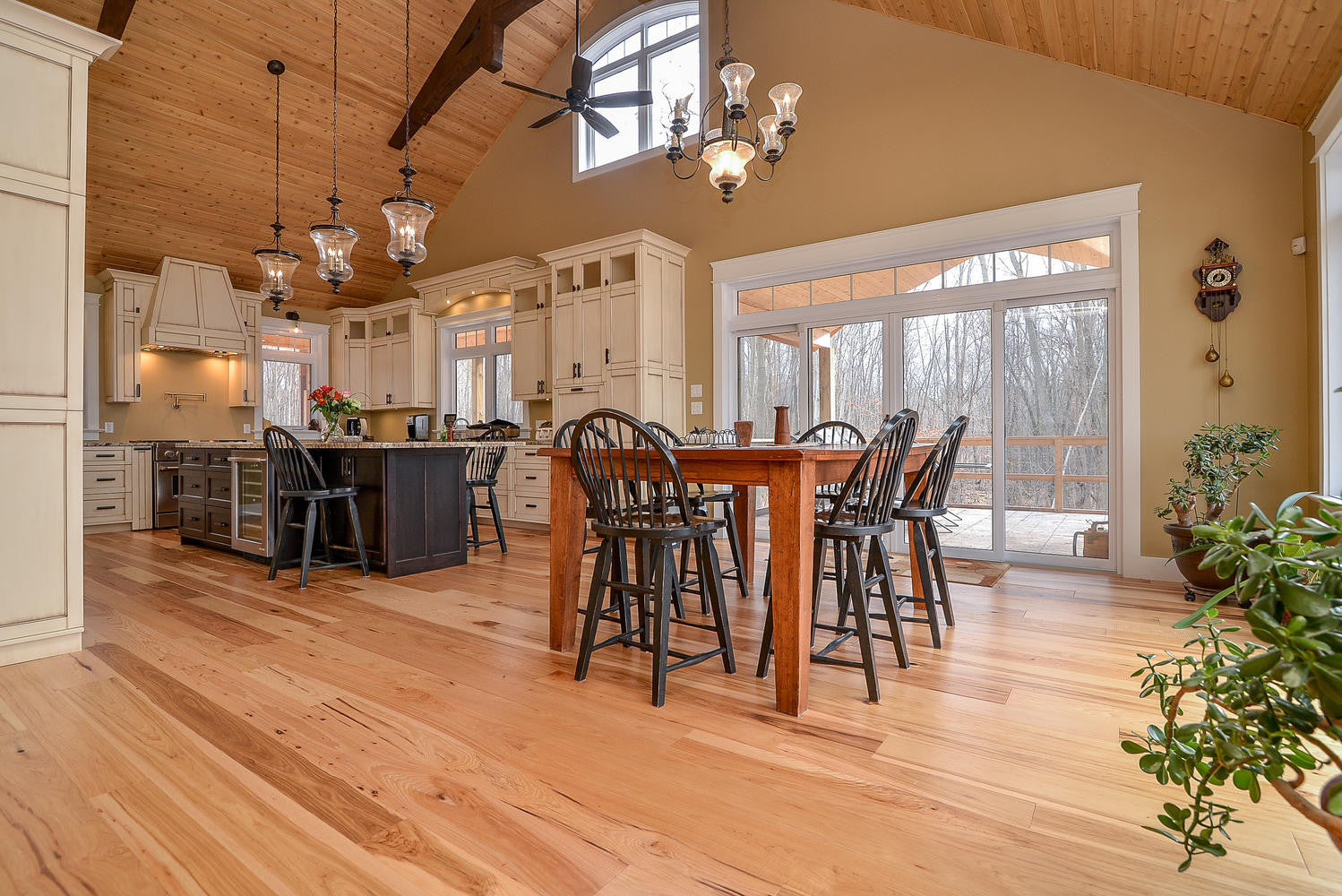 Hickory Hardwood Flooring - Gaylord Wide Plank Flooring 