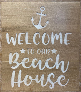 Wood Sign | Beach House