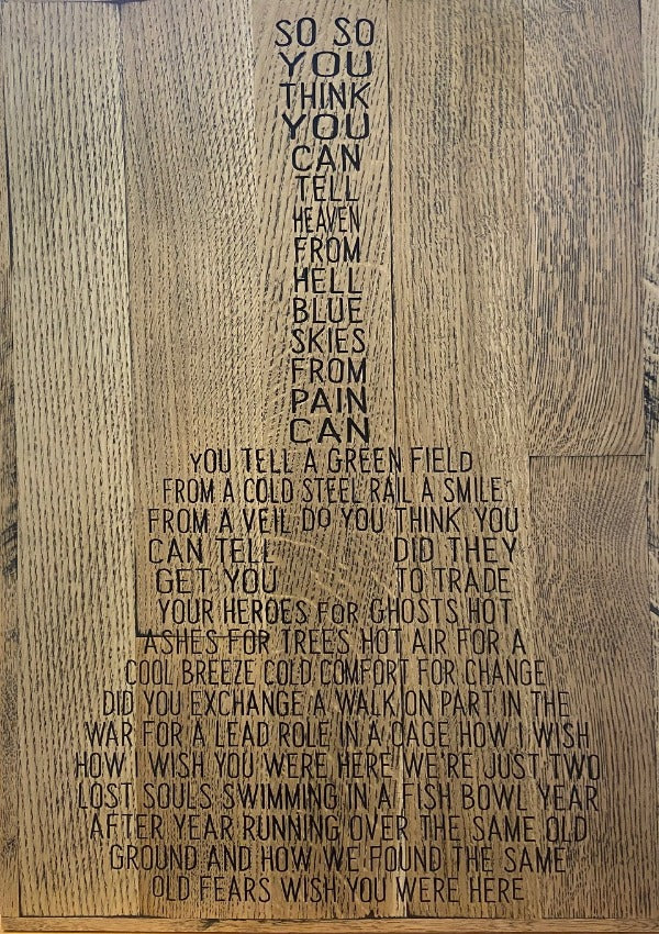 Wood Sign | Guitar