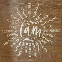 Wood Sign | I am...