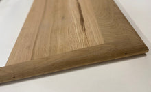 White Oak Stair Tread Left Side Return