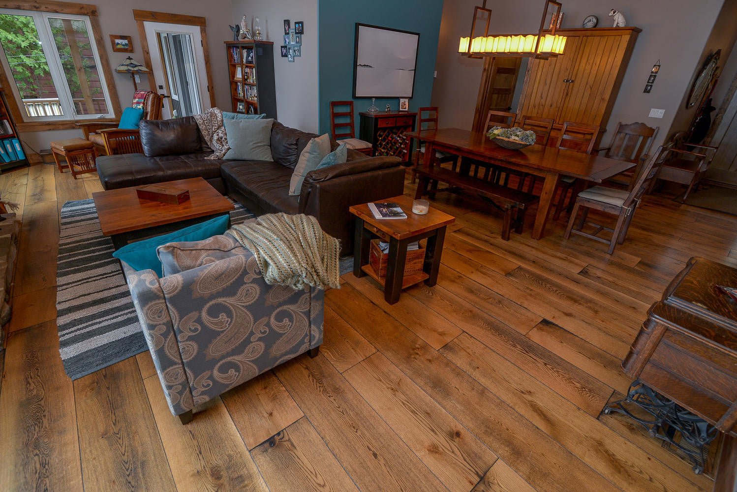 White Oak Hardwood Flooring - Gaylord Wide Plank Flooring 