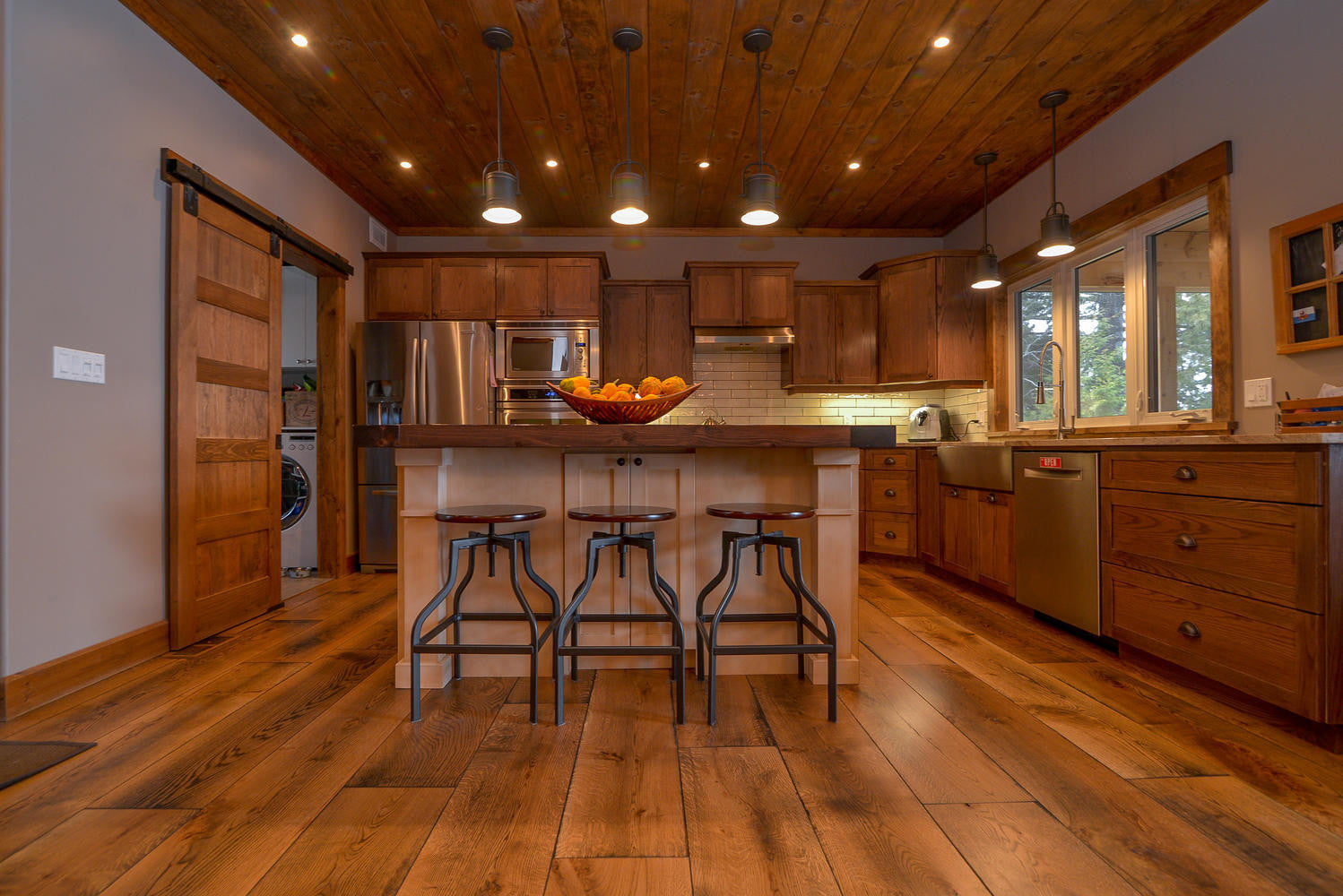 Wide plank deals oak flooring