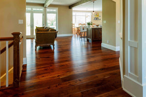 Walnut Hardwood Flooring - Gaylord Wide Plank Flooring 