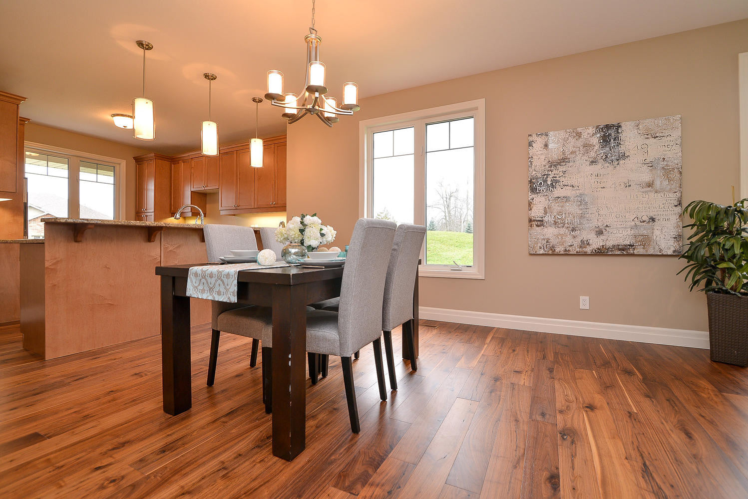 Walnut Hardwood Flooring - Gaylord Wide Plank Flooring 