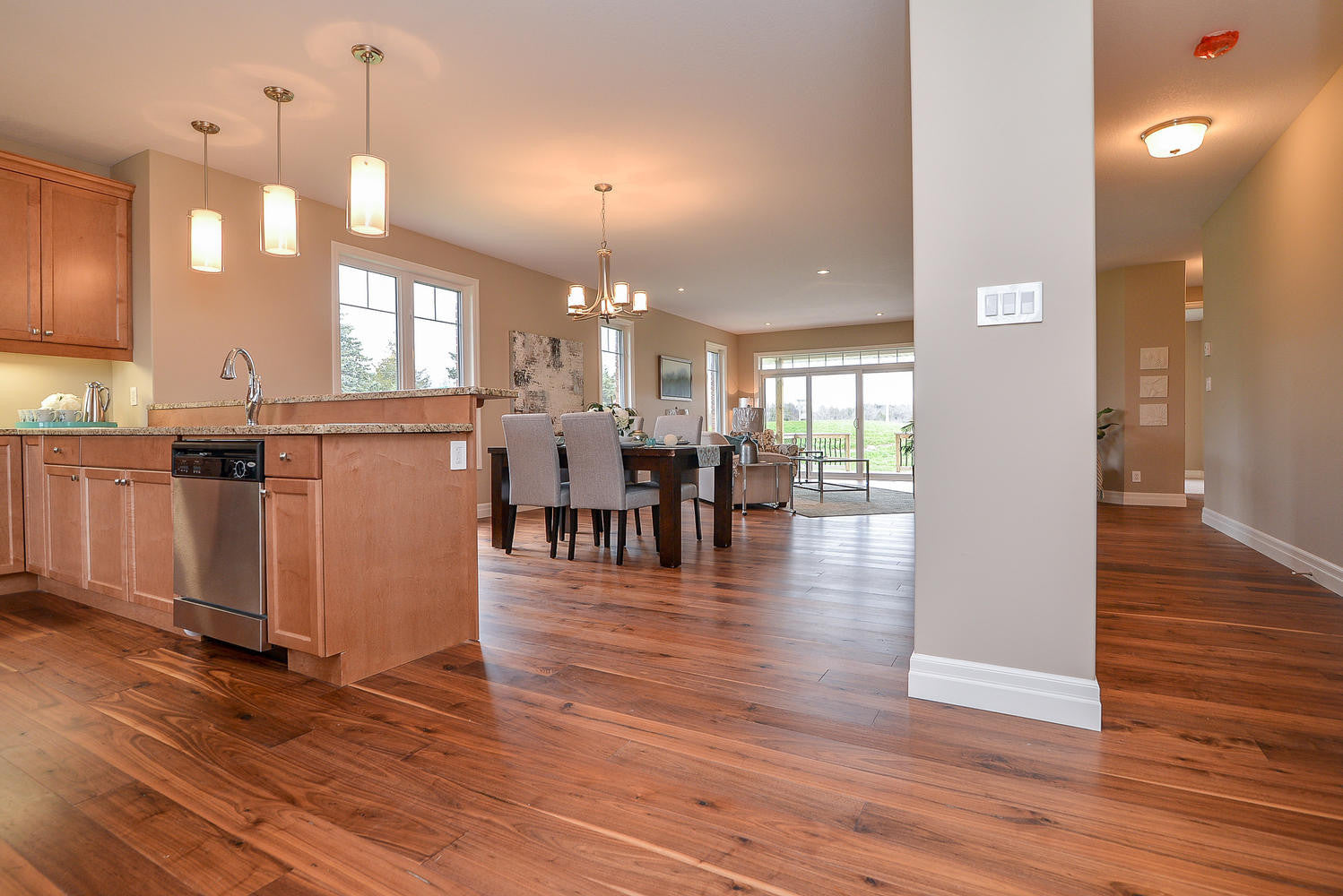 Walnut Hardwood Flooring - Gaylord Wide Plank Flooring 