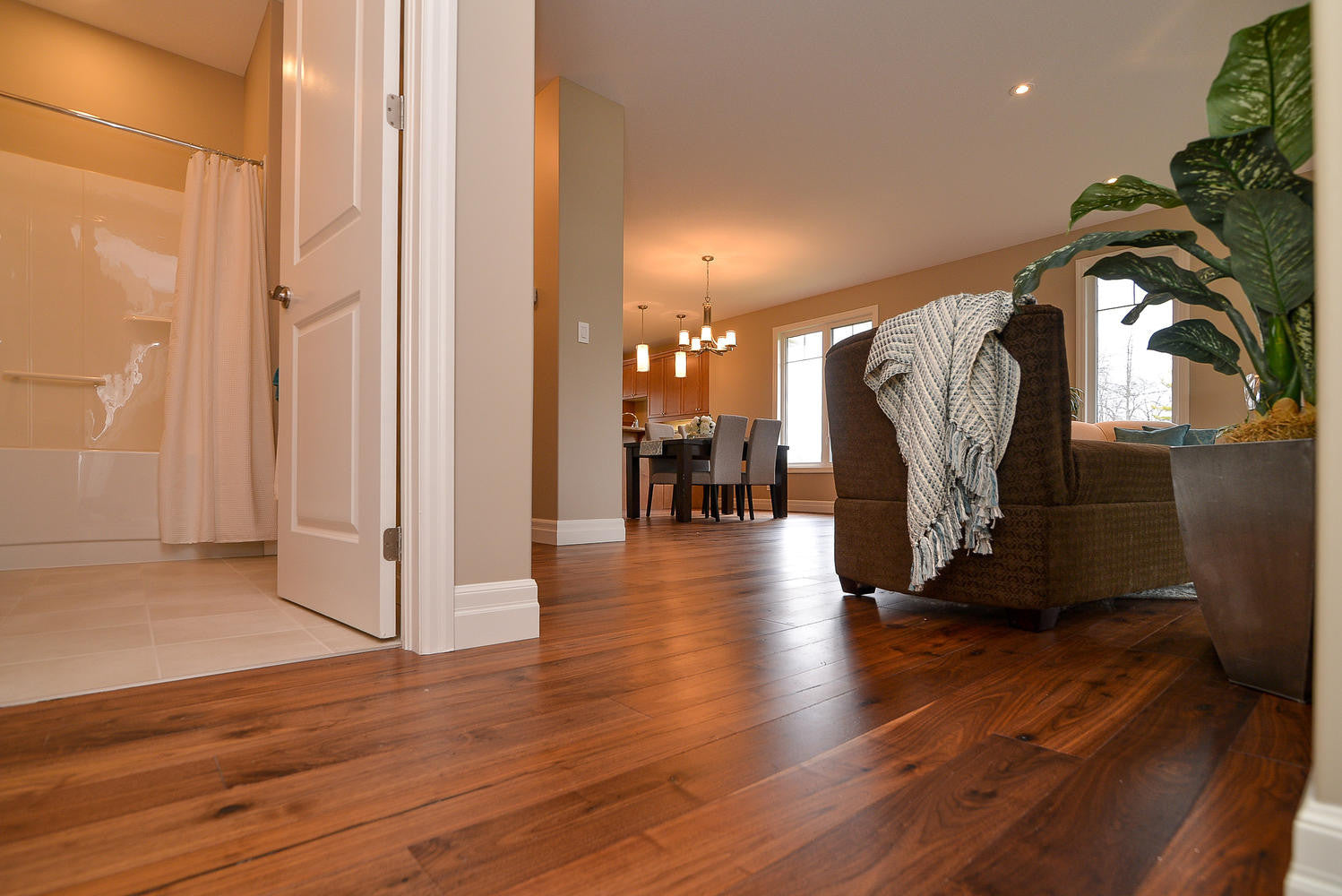 Walnut Hardwood Flooring - Gaylord Wide Plank Flooring 