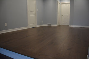 Wide Plank White Oak Hardwood Flooring Storm