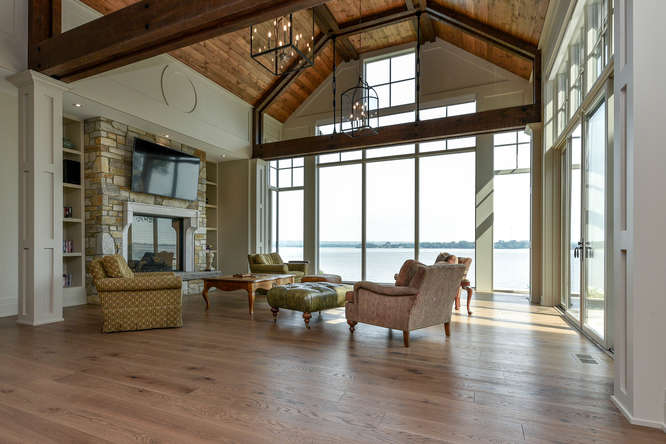 White Oak Hardwood Flooring - Gaylord Wide Plank Flooring 