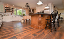 Wide Plank White Oak Hardwood Flooring Toffee 1850 Circular Sawn